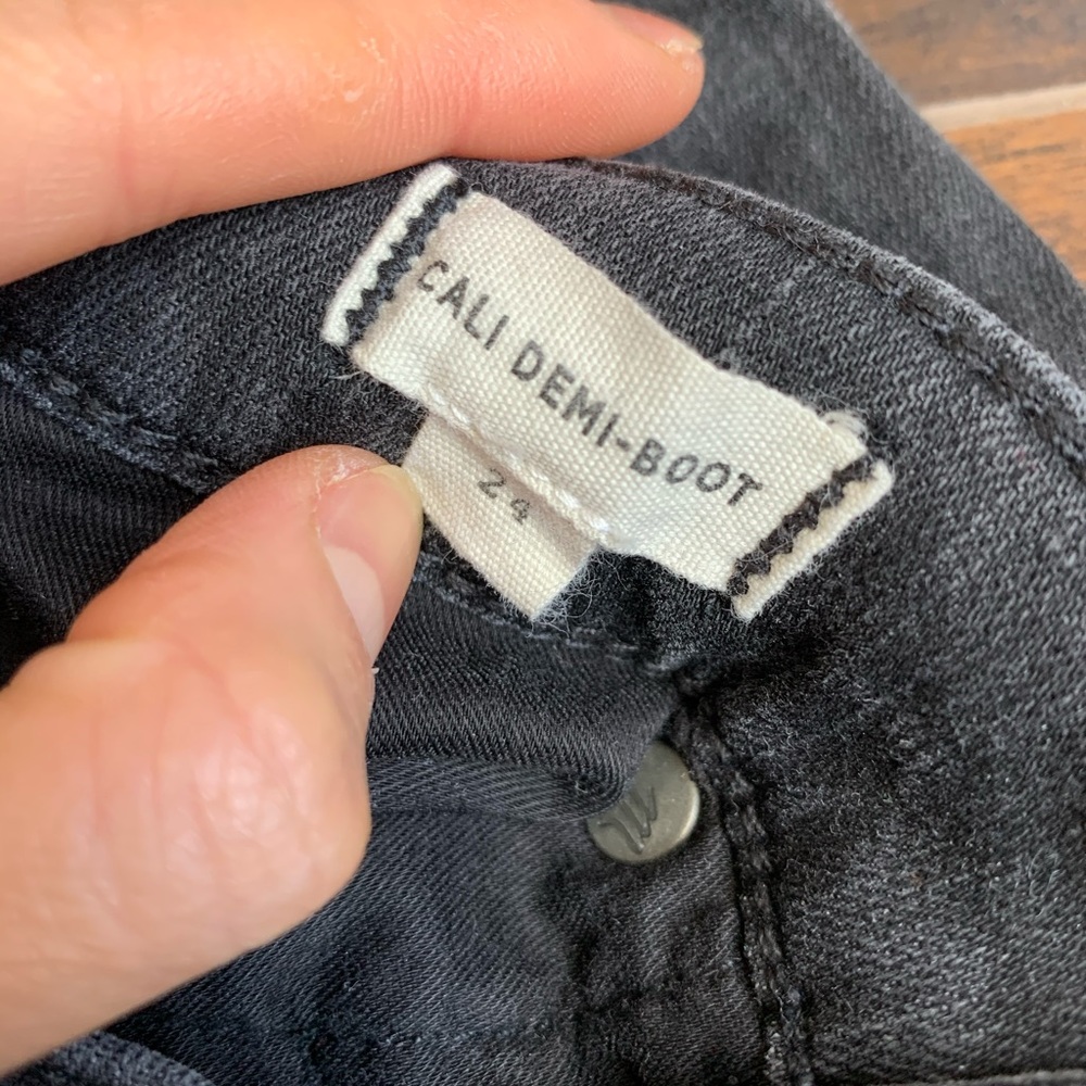 Madewell Cali Demi Boot sz 24 Grey - Picture 4 of 4